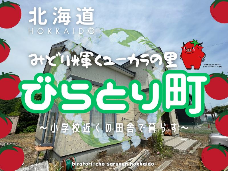 【平取町紫雲古津】みどり輝くユーカラの里で田舎暮らし♪成約済