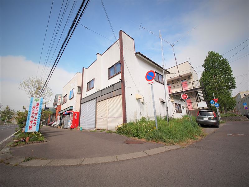 室蘭市水元町 三方角地成約済